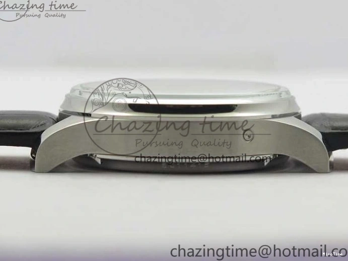 MIROTIME 0314 Portugieser Perpetual Calendar IW503301 V9F 1:1 Best Edition Silver Dial on Black Leather Strap A EyeCatching 7116